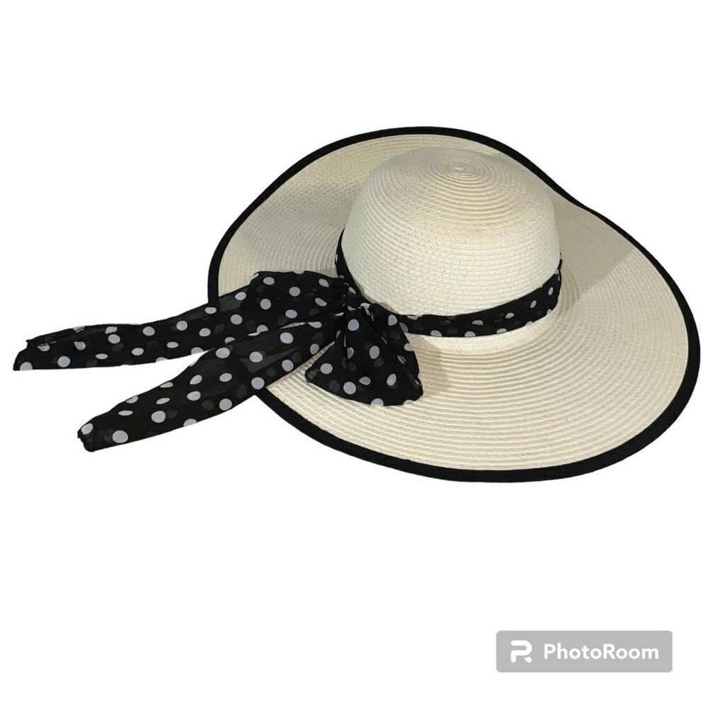 Lake Shore Drive Packable Sun Hat Women’s Tan Black Pretty Women Core Beach